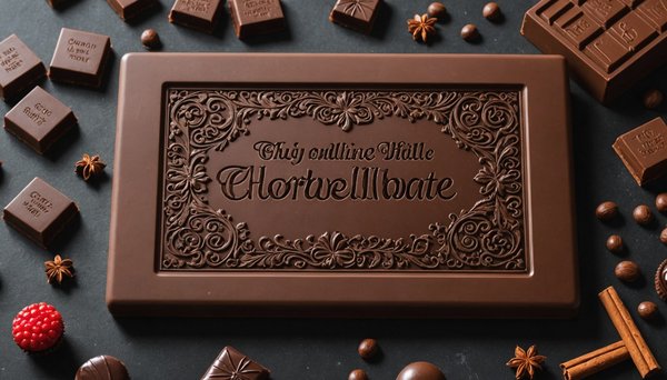 Tablette chocolat personnalisée - gravure et découpe chocolat : offrez un cadeau unique !