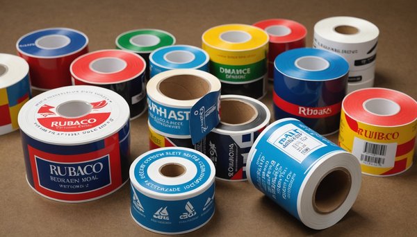 Découvrez l'art des étiquettes adhésives sur mesure avec rubaco